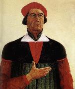 Kasimir Malevich Self-Portrait oil painting artist